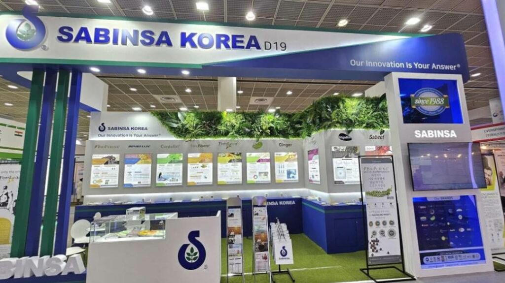 Sabinsa Showcases its Product Range at CPHI Korea Expo 2024